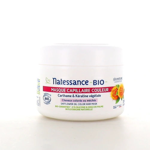 Natessance Masque Capillaire Couleur
