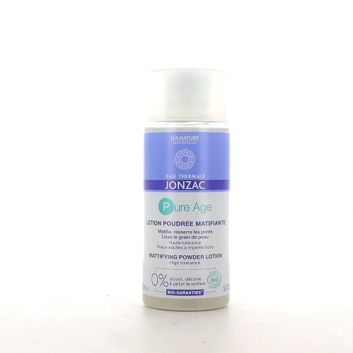 Jonzac Pure Age Lotion Poudrée Matifiante Bio