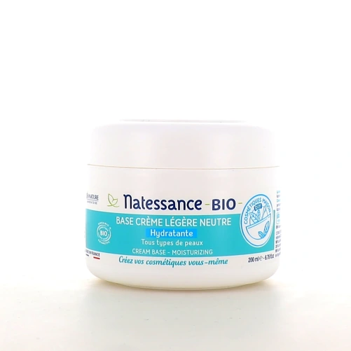 Natessance Base Crème Légère Neutre Bio