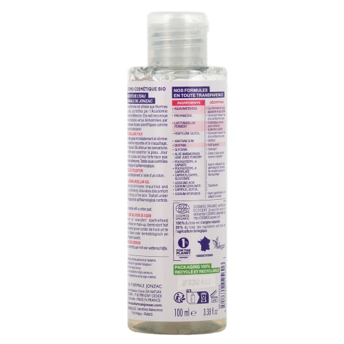 Jonzac Reactive Control Gelée Micellaire Yeux Bio