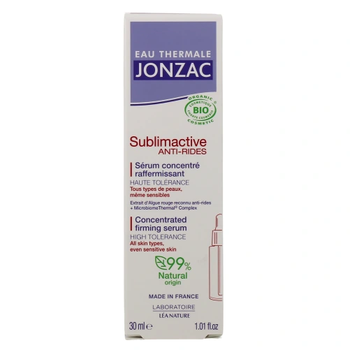 Jonzac Sublimactive Anti-rides Sérum Concentré Raffermissant