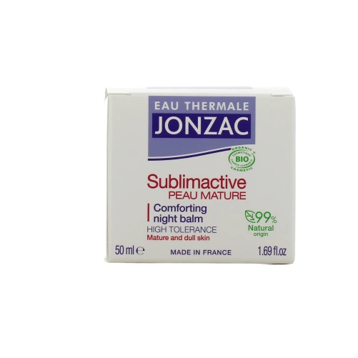Jonzac Sublimactive Peau Mature Baume de Nuit Réconfortant