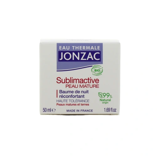 Jonzac Sublimactive Peau Mature Baume de Nuit Réconfortant