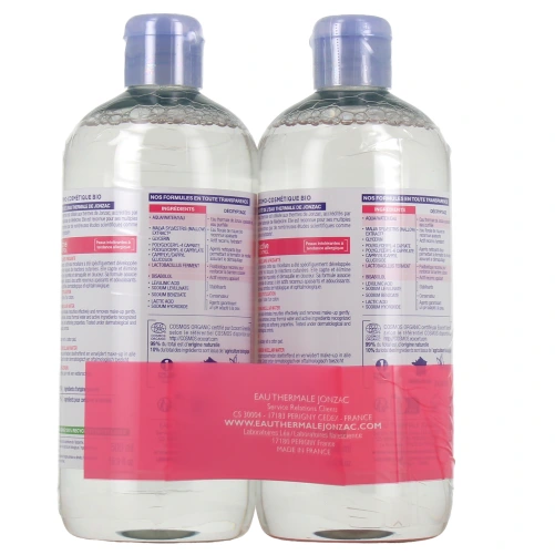 Jonzac Reactive Control Eau Micellaire Apaisante Bio