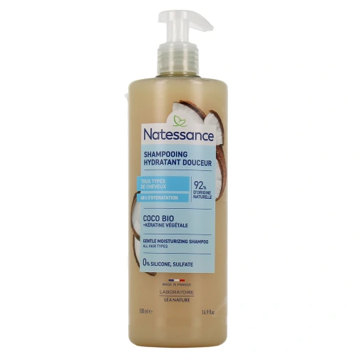 Natessance Shampooing Hydratant Douceur