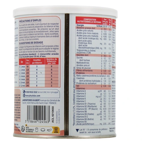 Physiolac Diarrhées 0-12 mois