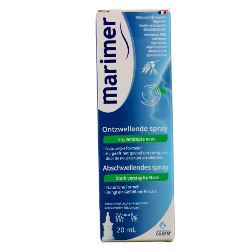 Marimer Spray Décongestionnant Nez Fortement Congestionné