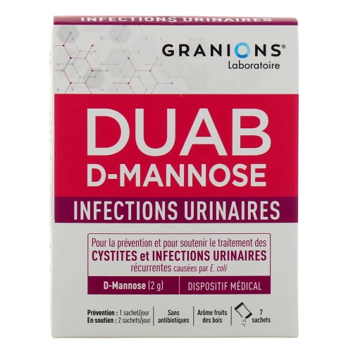 Granions Duab D-Mannose Infections Urinaires