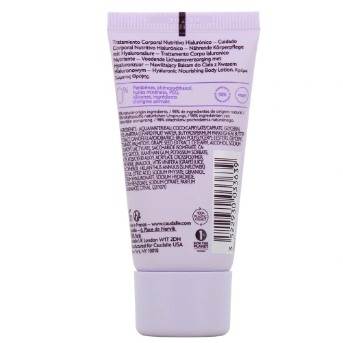 Caudalie Vinotherapist Soin Corps Nourrissant Hyaluronique