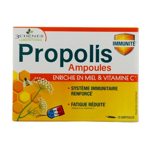 3 Chênes Propolis en Ampoules