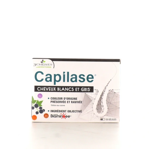 3 Chênes Capilase Cheveux Blancs et Gris