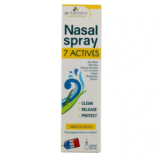 Les 3 Chênes Spray Nasal 7 Actifs