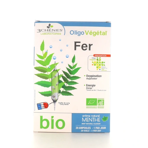 3 Chênes Oligo Végétal Fer