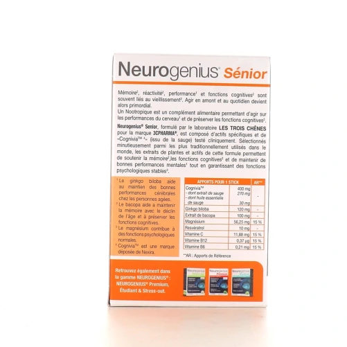 Neurogenius Sénior Capital Cognitif