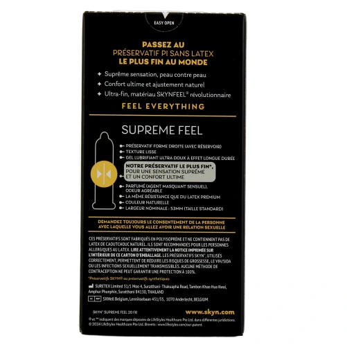 Manix Skyn Supreme Feel Préservatifs
