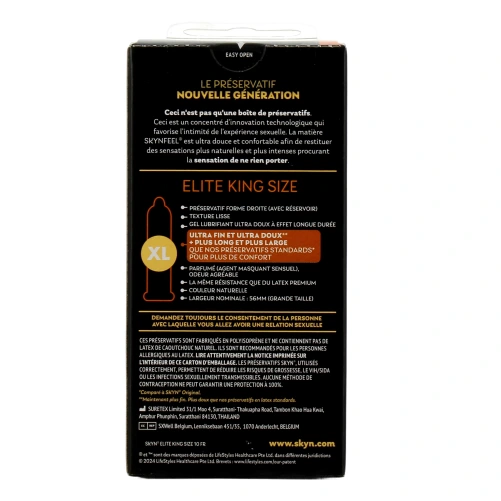 Manix Skyn Elite King Size Préservatifs