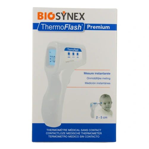 Biosynex ThermoFlash Premium Thermomètre médical Sans Contact