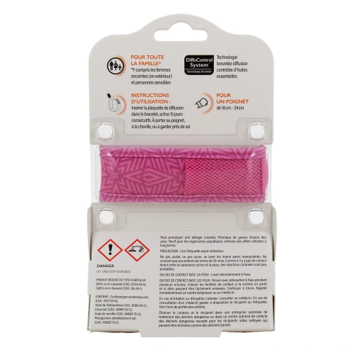 Parakito Bracelet Anti Moustique Rechargeable Adulte