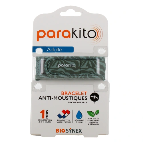 Parakito Bracelet Anti Moustique Rechargeable Adulte