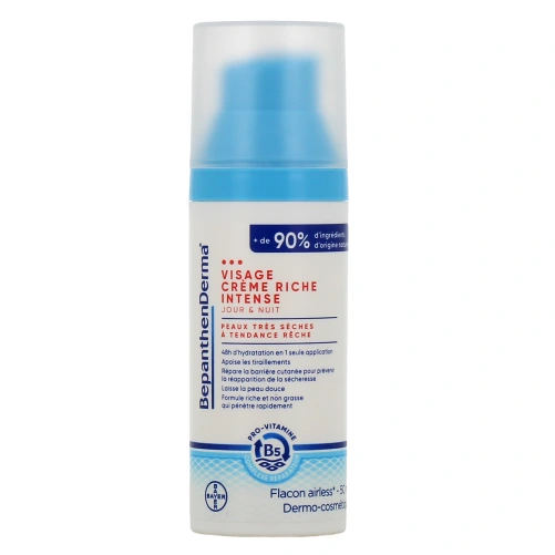 BepanthenDerma Crème Visage Riche Intense