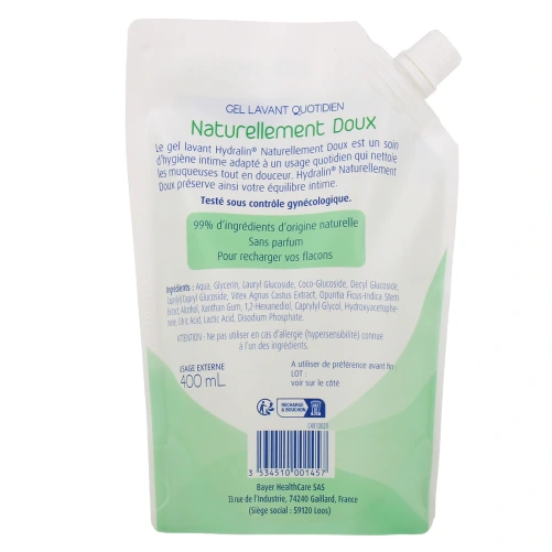 Hydralin Naturellement Doux Gel Lavant Quotidien