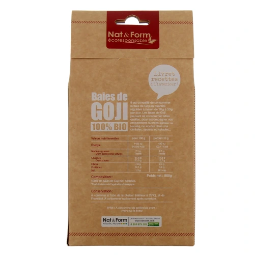 Nat & Form Baies de Goji Bio
