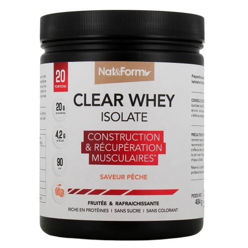 Nat & Form Clear Whey Isolate