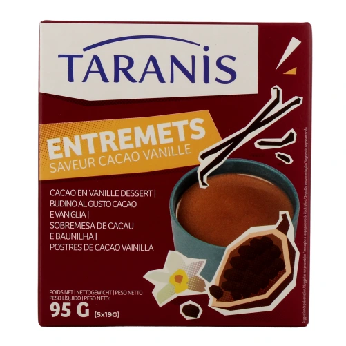 Entremets Cacao Vanille Taranis