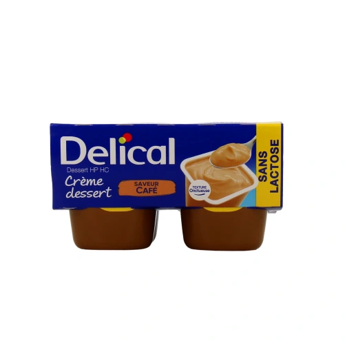 Delical Crème Dessert HP HC Sans lactose