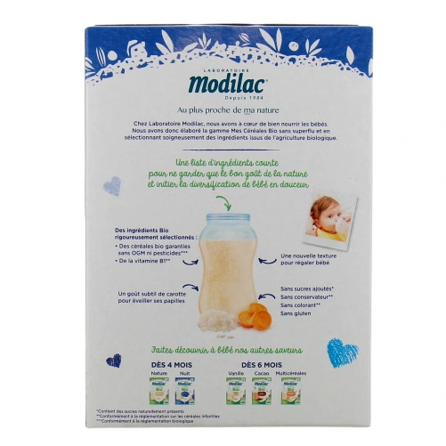 Modilac Mes Céréales du Soir Bio