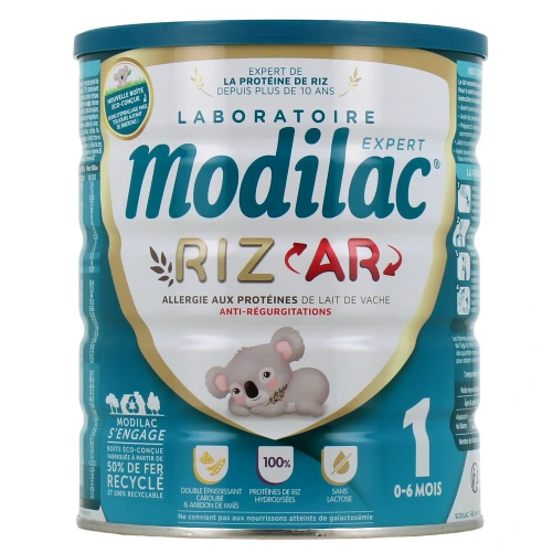 Modilac Expert Riz AR 1 Lait 1er âge