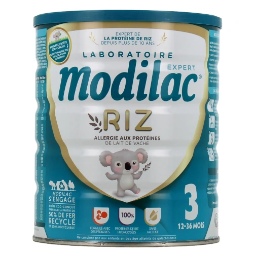 Modilac Expert Riz Lait 3ème âge
