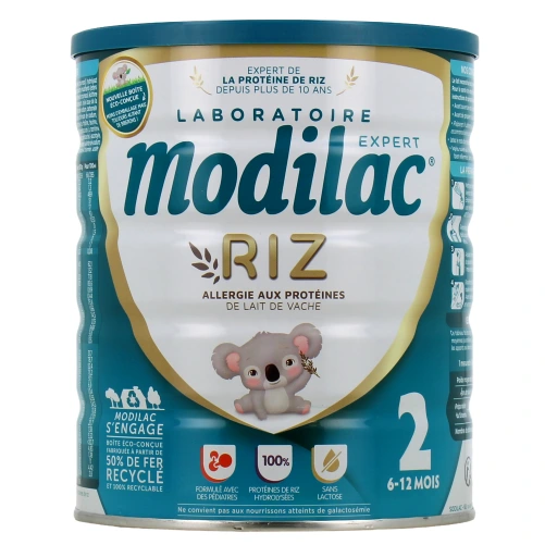 Modilac Expert Riz Lait 2ème âge
