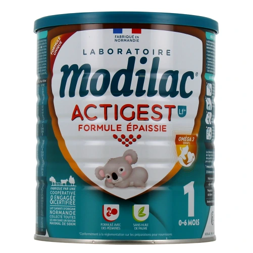 Modilac Actigest LF+ 1 Formule épaissie Lait 1er âge