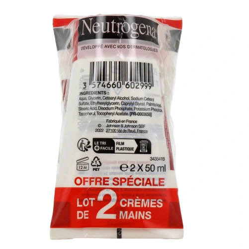 Neutrogena Crème Mains Apaisante Sans Parfum