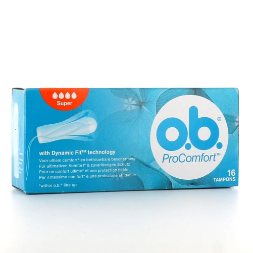 Tampons OB ProComfort Super