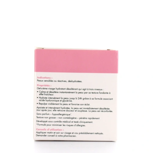 Sensibiafine Gel-Crème Visage Désaltérant