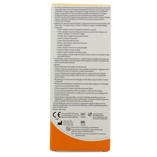 Zarbeil Sirop Toux et Mal de Gorge