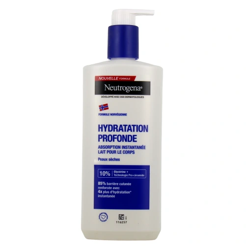 Neutrogena Hydratation Profonde Lait Corps Absorption Instantanée