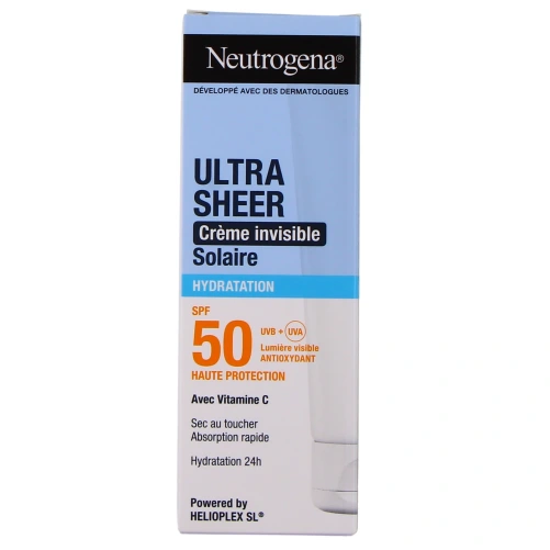 Neutrogena Ultra Sheer Crème Solaire Invisible SPF50