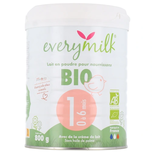 Lait en poudre Bio Everymilk