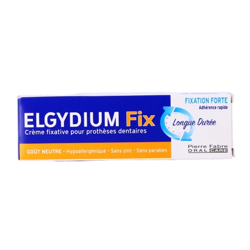 Elgydium Fix Crème fixative pour prothèse dentaire