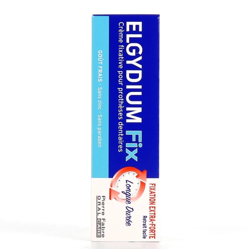 Elgydium Fix Crème fixative pour prothèse dentaire