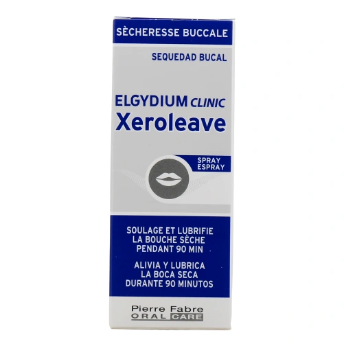 Elgydium Clinic Xeroleave Spray Bouche Sèche