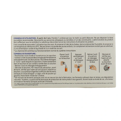 Arkopharma Arkoroyal Junior Défenses