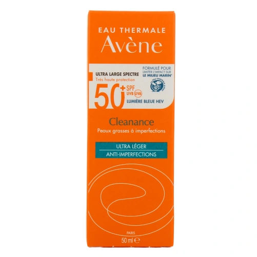 Avène Cleanance Fluide Solaire Anti-Imperfections SPF 50+