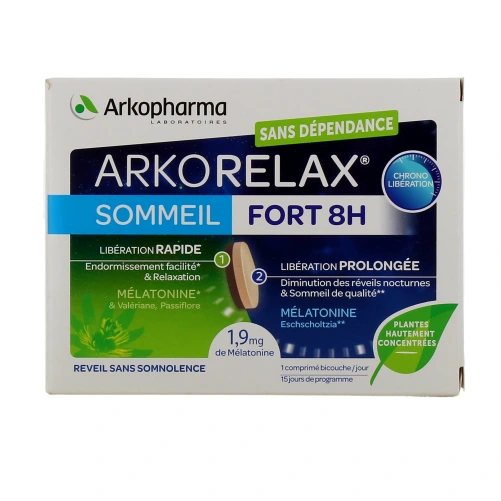 Arkopharma Arkorelax Sommeil Fort 8h
