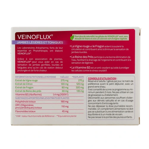 Veinoflux Jambes Légères et Toniques