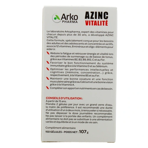 Azinc Vitalité