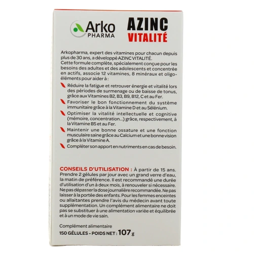 Azinc Vitalité